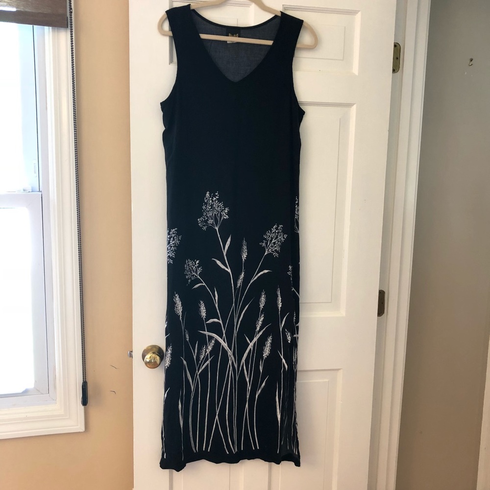 Dotti Black/White Maxi Dress